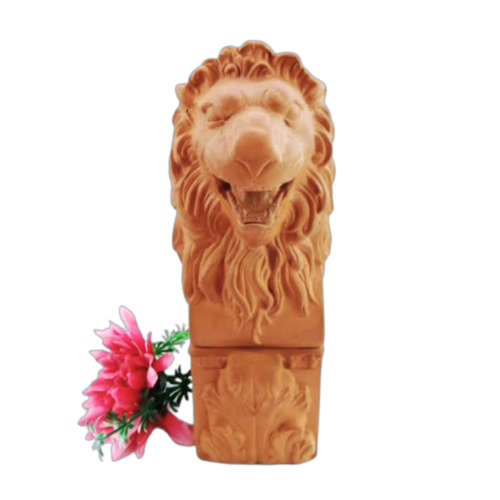 Vintage 1980S Elizabeth Arden Roma Al Fresco Terra Cotta Lion Figural 2 Pce Box
