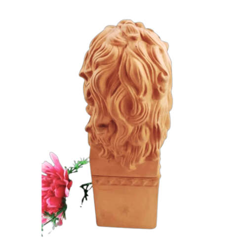 Vintage 1980S Elizabeth Arden Roma Al Fresco Terra Cotta Lion Figural 2 Pce Box
