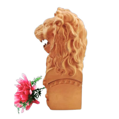 Vintage 1980S Elizabeth Arden Roma Al Fresco Terra Cotta Lion Figural 2 Pce Box