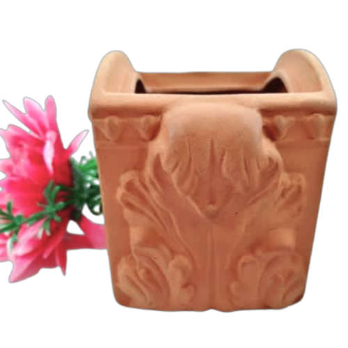 Vintage 1980S Elizabeth Arden Roma Al Fresco Terra Cotta Lion Figural 2 Pce Box