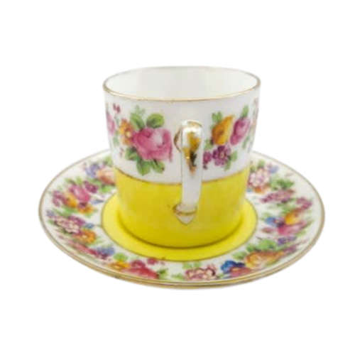 Cresent Bros England Demitasse Cup And Saucer