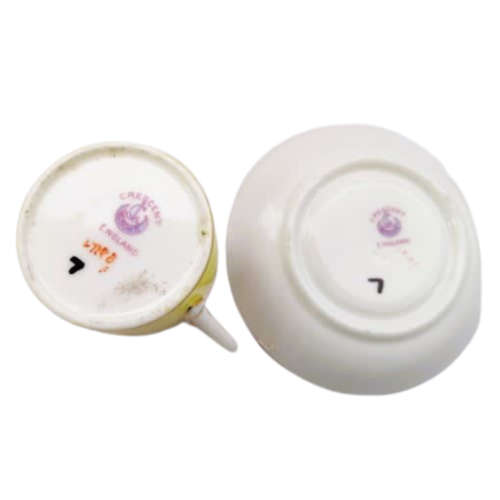 Cresent Bros England Demitasse Cup And Saucer
