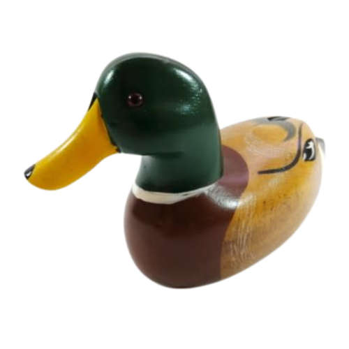 Vintage Fourtunate Wooden Duck Rosier Decoy