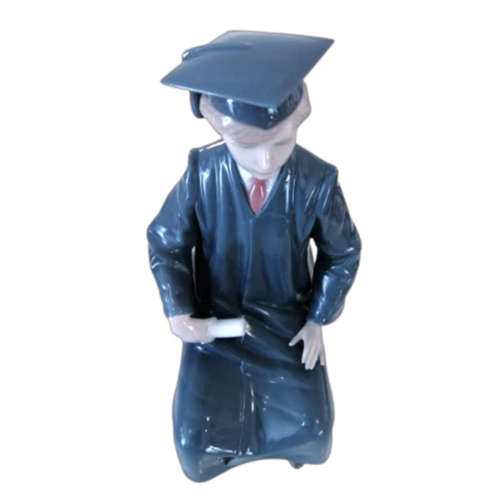 Lladro Large Boy Graduate Figurine