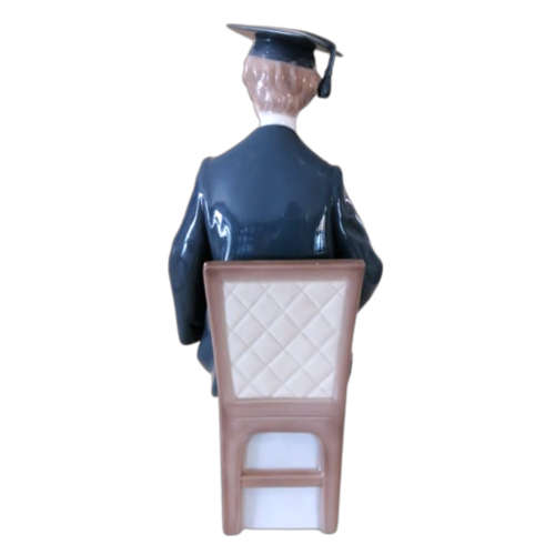 Lladro Large Boy Graduate Figurine