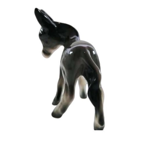 Vintage Large Donkey Ceramic Ornament Figurine