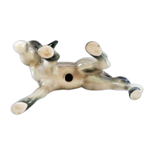 Vintage Large Donkey Ceramic Ornament Figurine