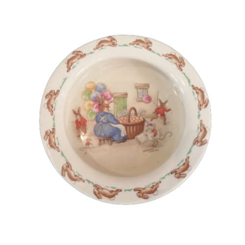 Royal Doulton Bunnykins 1968 - 1975 signed Medium Porridge Bowl