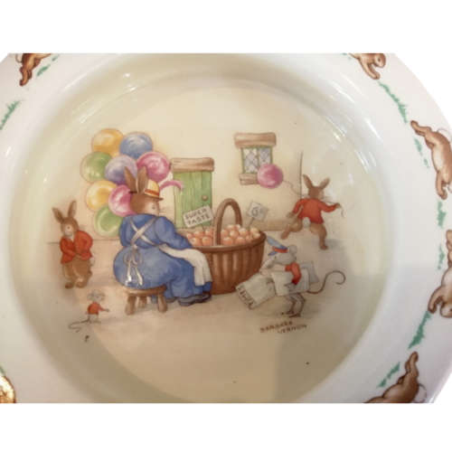 Royal Doulton Bunnykins 1968 - 1975 signed Medium Porridge Bowl