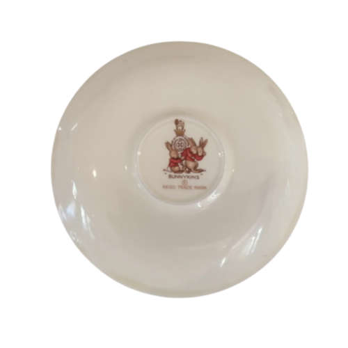 Royal Doulton Bunnykins 1968 - 1975  Ticket Queue,Saucer