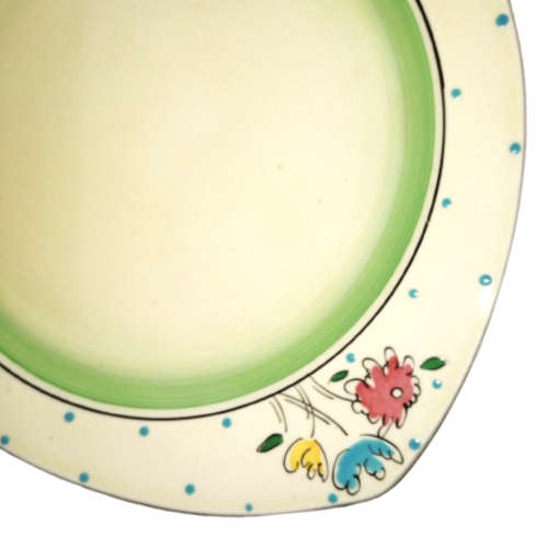 Art Deco 1930s Clarice Cliff Bizarre Trio