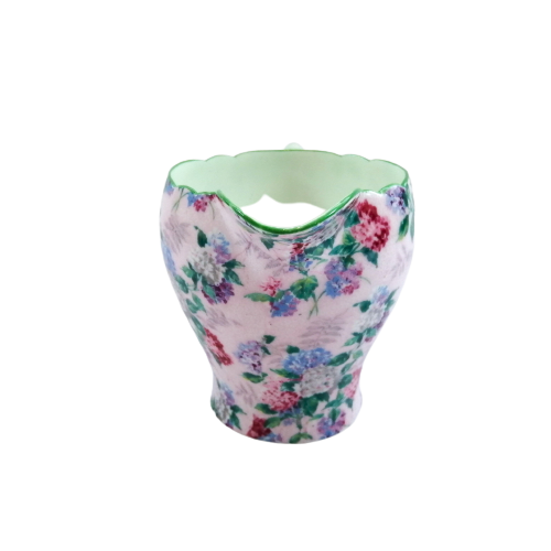 Shelley Pink Chintz Hydrangea Summer Glory Henley Shape Milk Jug