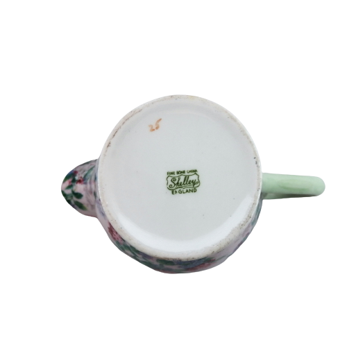 Shelley Pink Chintz Hydrangea Summer Glory Henley Shape Milk Jug