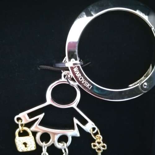 Swarovski Crystal Large Charm Keyholder Ltd