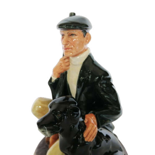 Royal Doulton Figurine The Gamekeeper HN 2879 Hunting Black Labrador