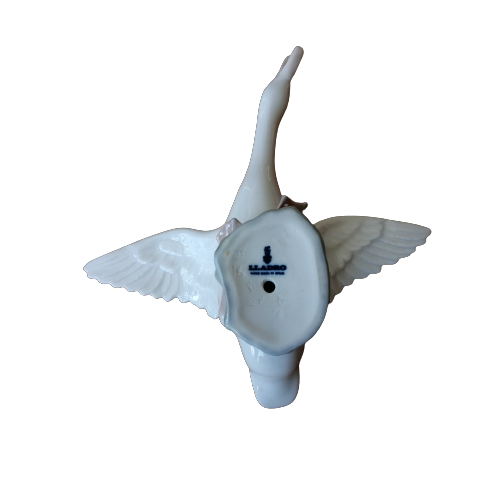 Lladro Ascending Swan Bird Figurine