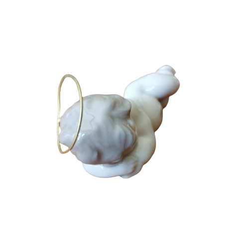 Lladro Small Nativity Sleeping Baby Jesus with Halo