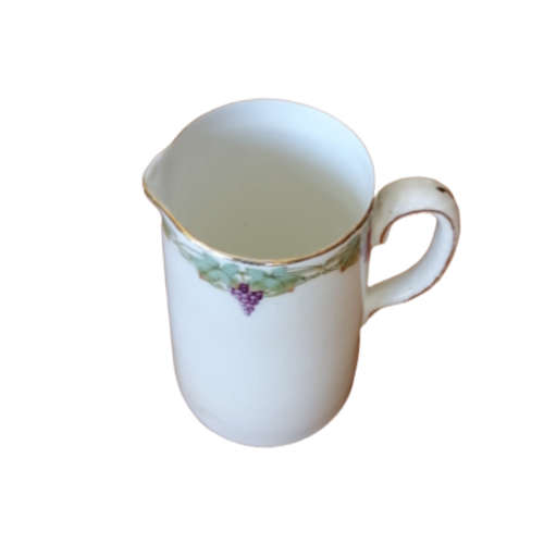 Royal Doulton Hot Water Jug featuring a charming purple grapes and green vines with  gold accents
