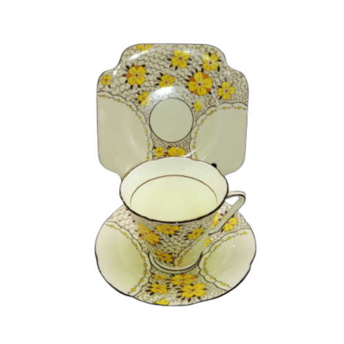 Grafton Art Deco Trio Blossom Pattern