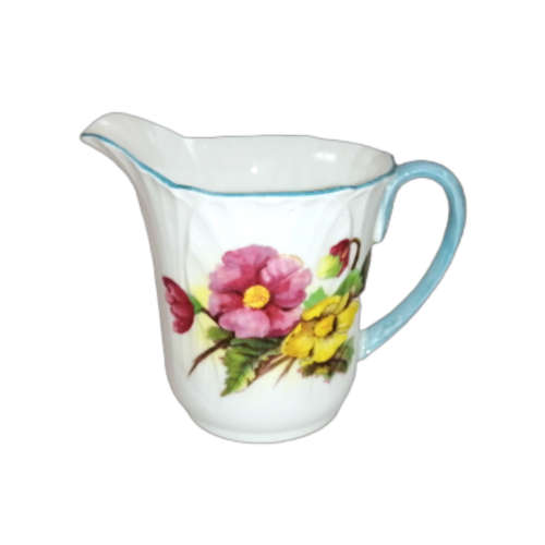 Shelley Begonia Pattern Milk Jug
