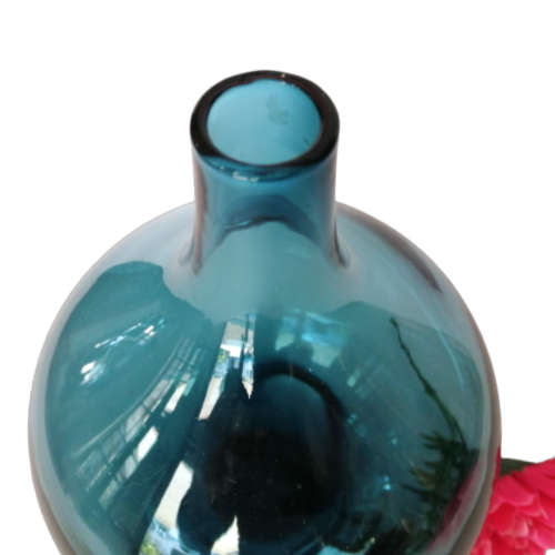 Blue Large Glass Vase