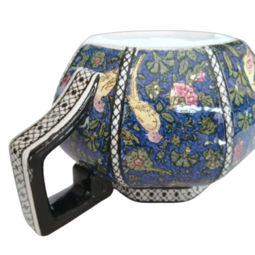 Antique Royal Doulton D4031 Tea Pot with Lid Chintz Persian Parrot Birds Teapot