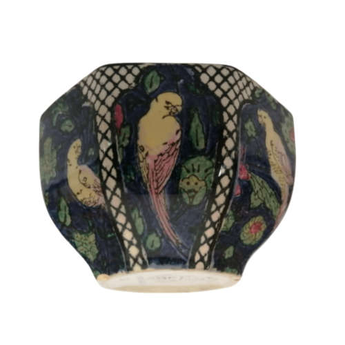 Antique Royal Doulton D4031 Cup and saucer Duo Chintz Persian Parrot Birds