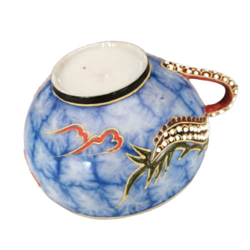 Mid 20th Century Dragonware Moriage Chukyo China Tea Set