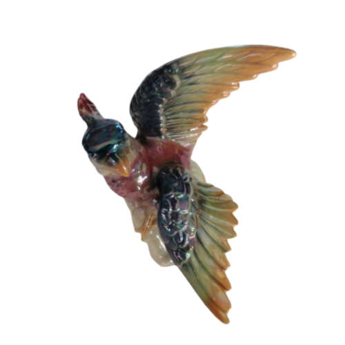 Jema Lustre Holland Figurine of a Large Parrot