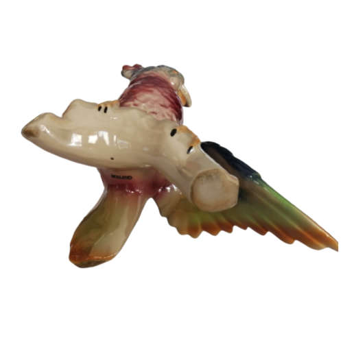Jema Lustre Holland Figurine of a Large Parrot