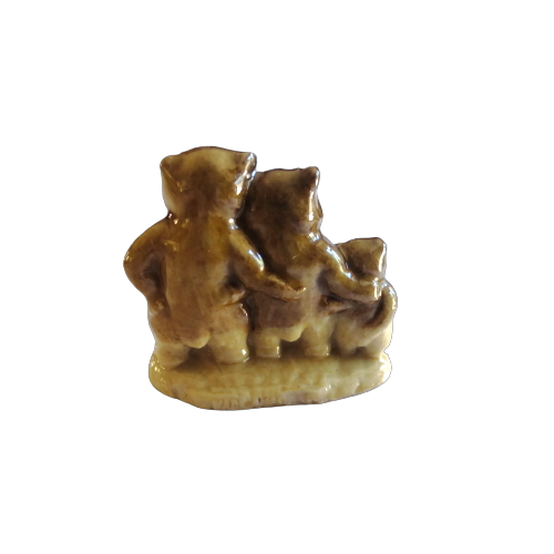 Wade Whimsies Nursery Rhyme Goldilocks Three Bears Figurine