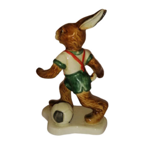 Goebel Germany Rabbit Bavarian Football Soccer Bunny