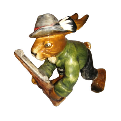 Goebel Germany Rabbit Bavarian Klaus Hunting Bunny