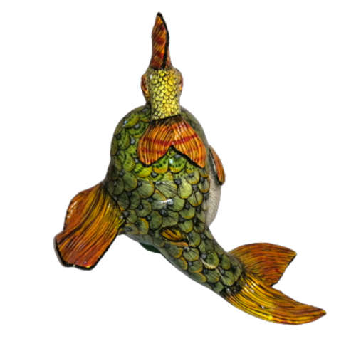 Ardmore Style Love - Art Fish Bowl and Cover Superb Detail
