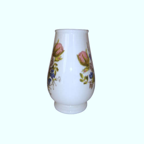 Portmeirion white with flowers Vase