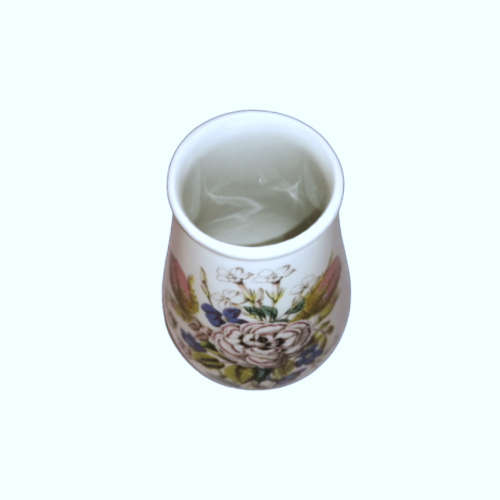 Portmeirion white with flowers Vase