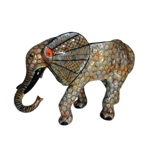 Ardmore Style Love Art Elephant Dish Superb Detail