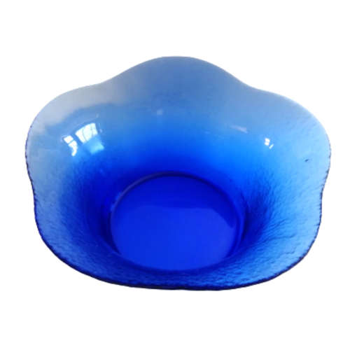 Stunning Large Blue Glass Vase