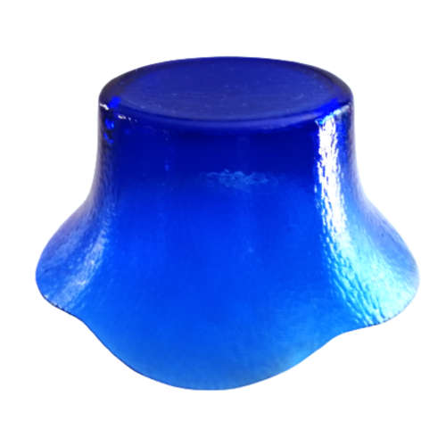 Stunning Large Blue Glass Vase