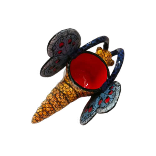 Ardmore Style Love Art Moth Butterfly Dish Superb Detail