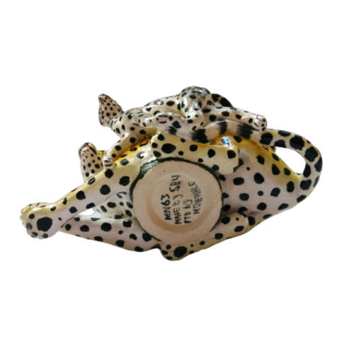 Ardmore Style Love Art Leopard Dish Superb Detail