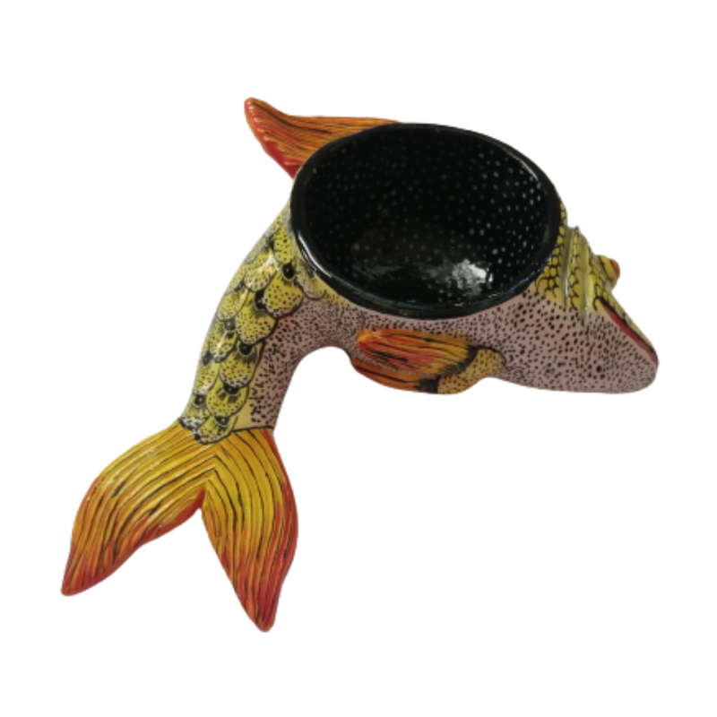Ardmore Style Love Art Fish Dish Superb Detail
