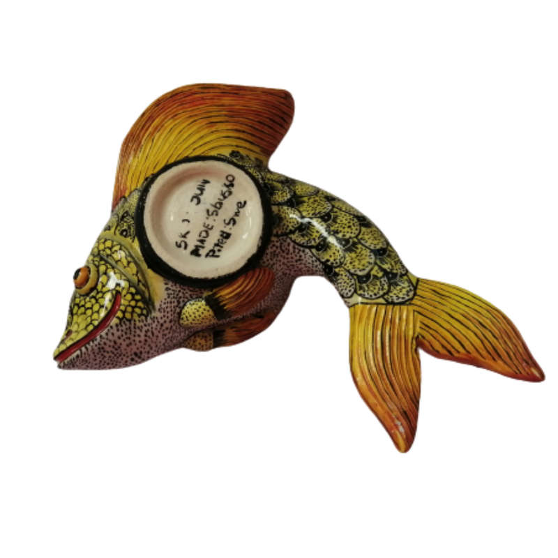 Ardmore Style Love Art Fish Dish Superb Detail