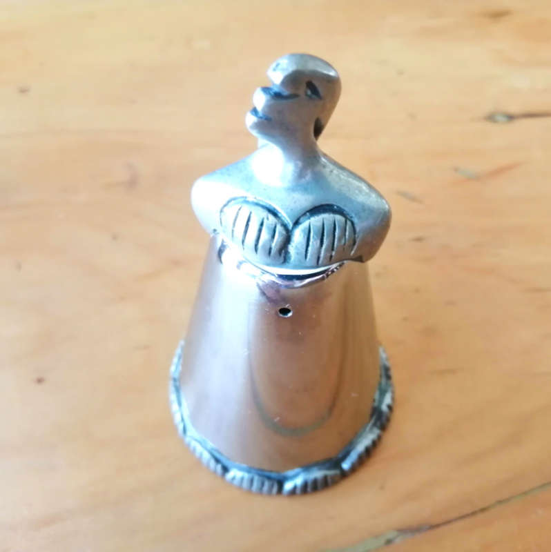 Carrol Boyes Pewter Man and Woman Salt and Pepper Pots