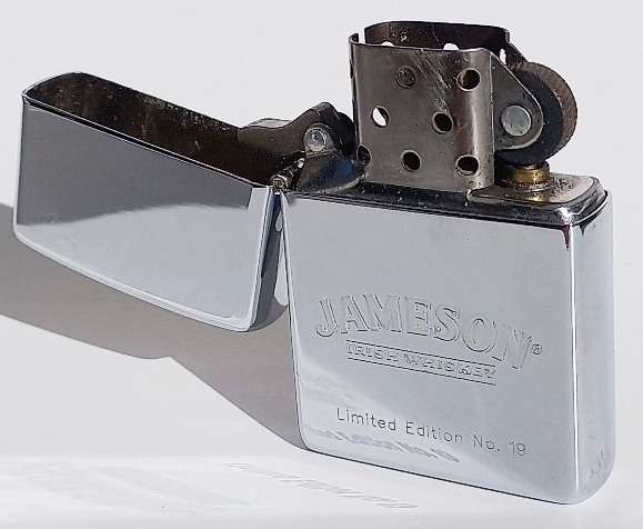 Zippo Lighter-Jamerson Irish Whiskey-As New, Never been used