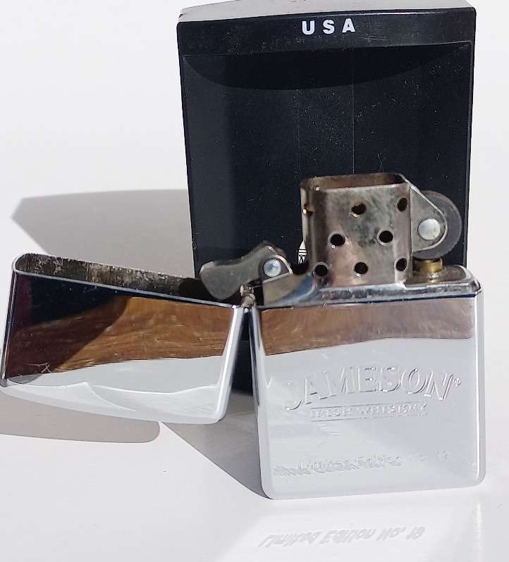 Zippo Lighter-Jamerson Irish Whiskey-As New, Never been used