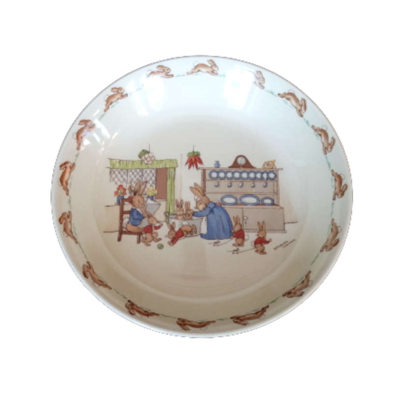 Royal Doulton Bunnykins 1937 - 1953 Large Signed Bowl