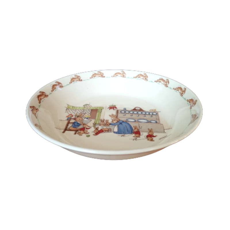 Royal Doulton Bunnykins 1937 - 1953 Large Signed Bowl