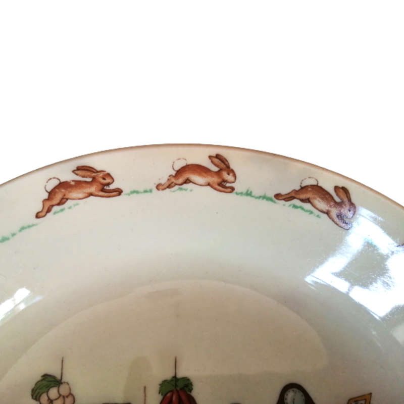 Royal Doulton Bunnykins 1937 - 1953 Large Signed Bowl