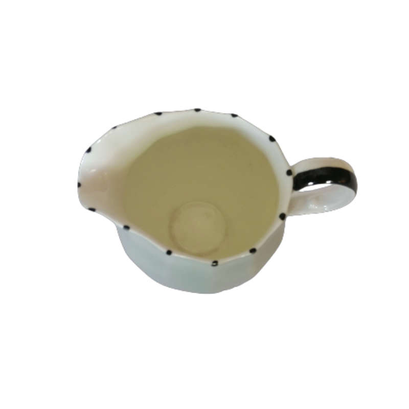 Royal Floral Vintage Grey Milk Jug Bone China